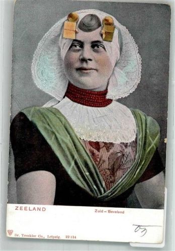 Zeeland Tracht Frau Zuid Beveland 22135