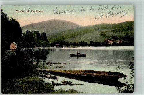 Titisee 1906 Hochfirst See