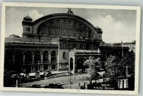 Kreuzberg 1938 Anhalter Bahnhof Oldtimer