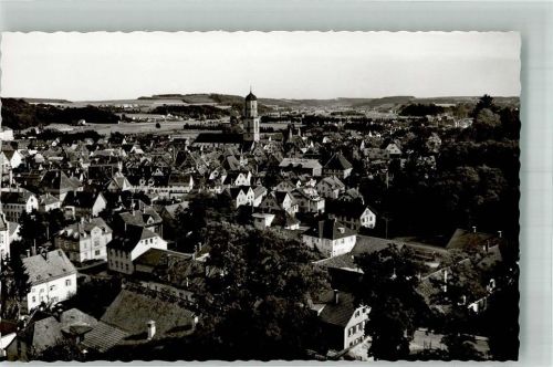 Biberach Panorama der Stadt mit St. Martin Kirche