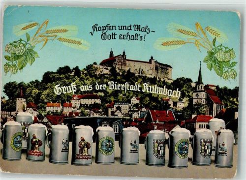 Kulmbach Bierstadt Bierkrüge