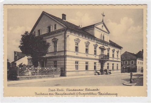 AK von Bad Hall. Kurhaus der Hauptanstalt für Angestellten Versicherung. Ungelaufen. Sehr gut erhalten.