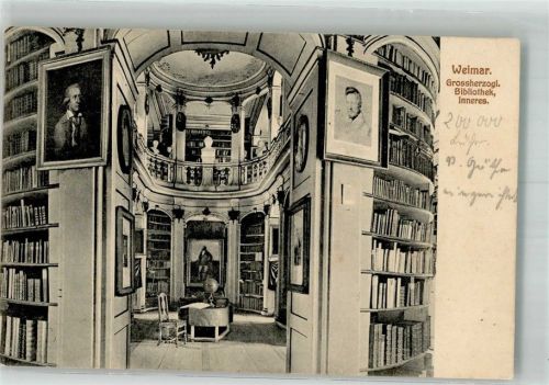 Weimar Großherzogliche Bibliothek Inneres