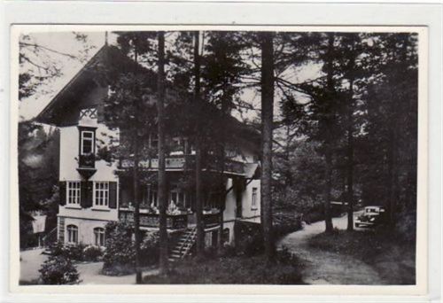 Kurort Bärenburg Waldbärenburg mit Femdenheim " Sonnenhöhe " ungelaufen Gute Erhaltung.