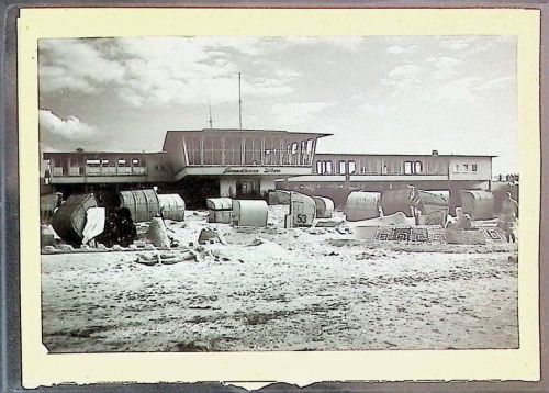 Döse Foto montiert auf Karton Strandhaus