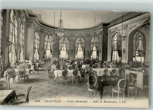 Deauville Salle de Restaurant Casino Municipal