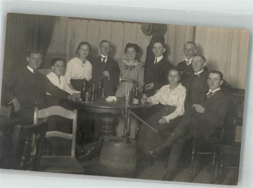 Gruppenfoto Bierfass