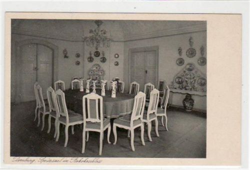 Dornburg Dornburg a.d. Saale mit Speisesaal im Rokokoschloß ungelaufen Gute Erhaltung.