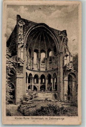 Königswinter Kloster Ruine Heisterbach im Siebengebirge Verlag Carl Jander
