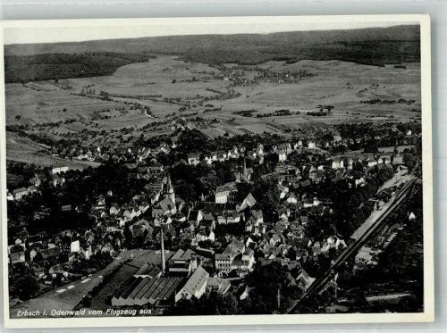 Erbach Fliegeraufnahme