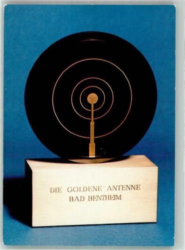 Bad Bentheim Die Goldene Antenne DF O DNT Sonderstation d. Deutsch niederl. Amateurfunkertage