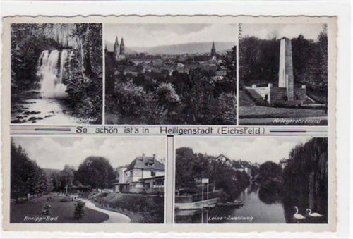 Heilbad Heiligenstadt Heiligenstadt mit 5 Abbildungen ungelaufen Gute Erhaltung.