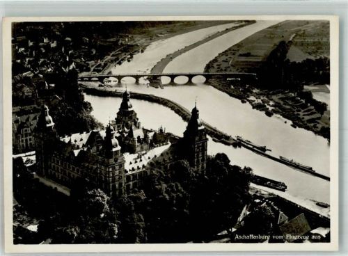Aschaffenburg Fliegeraufnahme