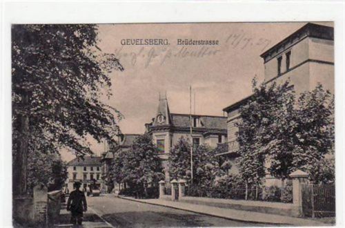 Gevelsberg mit Brüderstrasse gelaufen von 1927 kleiner Knick unten links und rechts, sonst gut erhalten