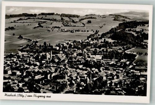 Miesbach Fliegeraufnahme Freigeg. d. R.L.M.
