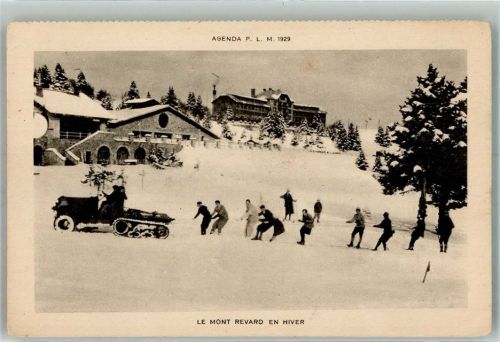Winter Le Mont Revard Skifahren