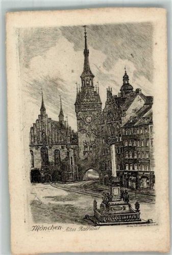 München Altes Rathaus Verlag Carl Jander