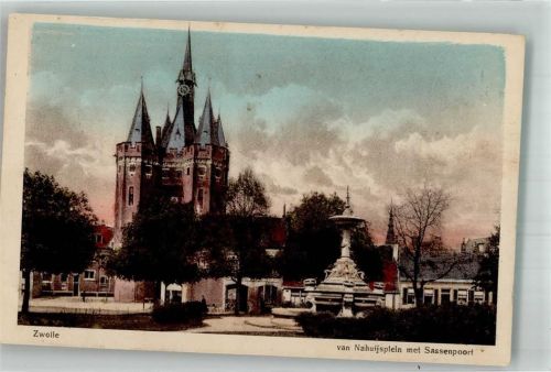 Zwolle 1918 Kirche Denkmal Feldpost WK I