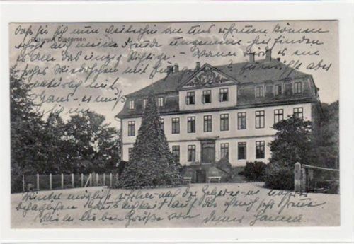 Diedersen. Rittergut gelaufen, 1929 kleiner Knick oben links, sonst gut erhalten