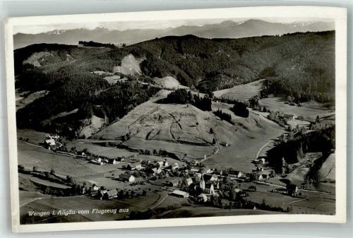 Wengen Fliegeraufnahme