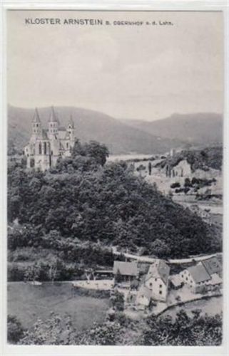 Obernhof Kloster Arnstein bei Obernhof an der Lahn gelaufen von 1911. Gute Erhaltung.