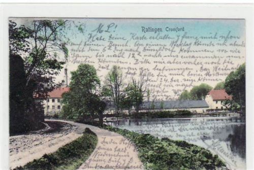 Ratingen mit Cromfort gelaufen, mit Marke und Stempel von 1902. Gute Erhaltung.
