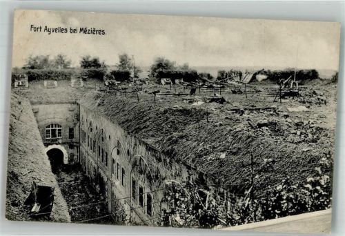 Charleville-Mezieres 1914 Fort Ayvelles Feldpost WK I V. Inf.Div.