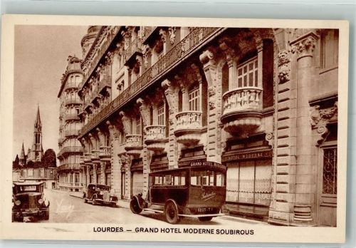 Lourdes Omnibus Auto Hotel Moderne Soubirous