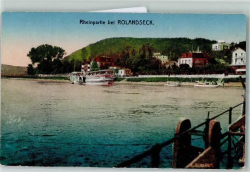 Rolandseck Rheinpartie Schiffe