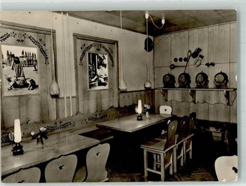 Sangerhausen Konsum-Gasthaus Walkmühle Csarda Fotograf Darr VEB Bild und Heimat