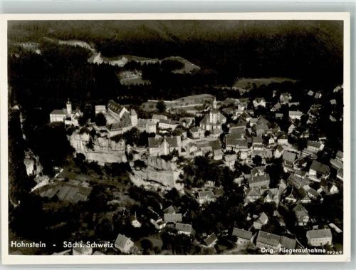 Hohnstein Fliegeraufnahme Freigeg. d. R.L.M.