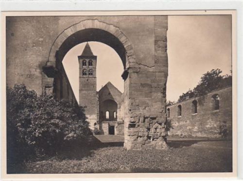 Bad Hersfeld Bad Hersfeld. Ruine der Benediktiner Klosterkirche ungelaufen Gute Erhaltung.