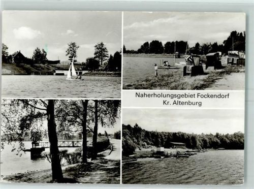 Fockendorf Segelboot Strandkorb Steg
