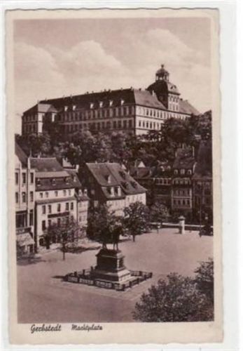 Weißenfels Marktplatz ungelaufen Kleines Loch unten rechts, sonst gut erhalten.
