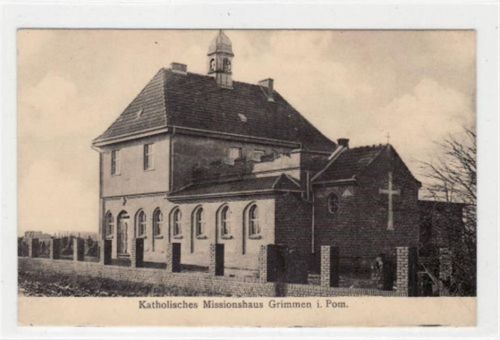 Grimmen i. Pom. mit Katholisches Missionshaus ungelaufen Gute Erhaltung.