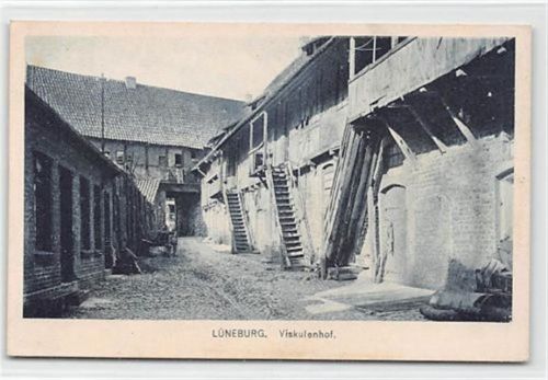 Lüneburg Lüneburg. Viskulenhof ungelaufen Leicht fleckig, sonst gut erhalten