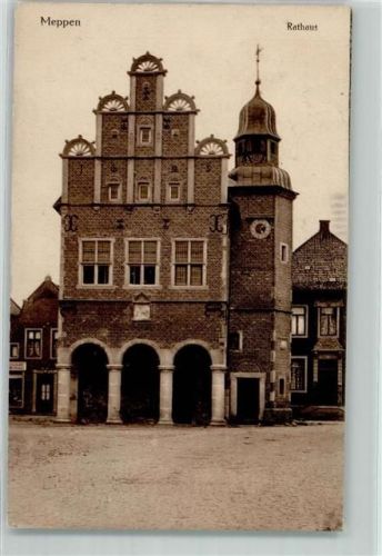 49716 W4470 Meppen 1911 - Rathaus
