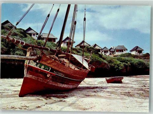 Malindi Watamu-Bucht Ebbe Fischerboot