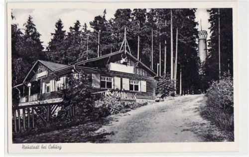 Neustadt bei Coburg mit Haus am Aussichtsturm ungelaufen Top Erhaltung.