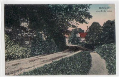 Ratingen mit Kromfordermühle. Feldpost, Stempel von 1915. Gute Erhaltung.
