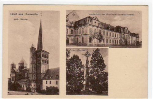 Brauweiler bei Köln mit 3 Abbildungen ungelaufen Top Erhaltung.