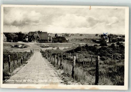 Koudekerke 1950 Dünen Auto Cafe Pension Duinslust