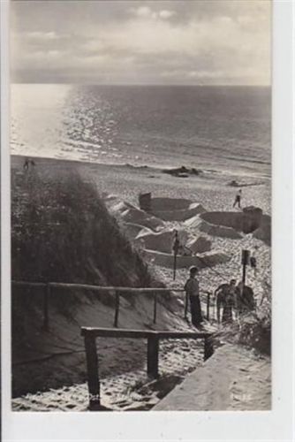Greifenberg Fischerkathen an der Ostsee / Kreis Greifenberg - Gryfice. Strand ungelaufen Rückseite leicht stockfleckig, sonst gut erhalten