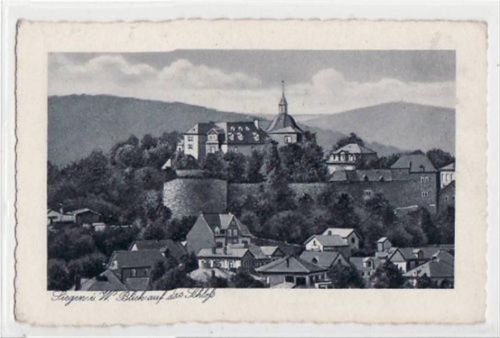 Siegen Siegen mit Blick auf das Schloß ungelaufen Gute Erhaltung.