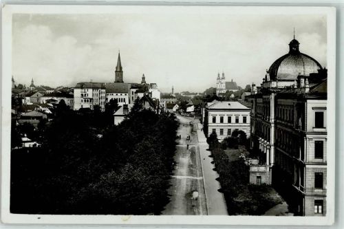 Frydek-Mistek Friedek-Mistek - Straße Kirchen