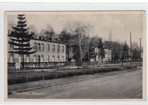 Köln Wahn 711 Köln Wahn-Heide. Mauspfad gelaufen, ca. 1940. Leichter Schrift- und Stempeldurchdruck, leicht fleckig, sonst gut erhalten