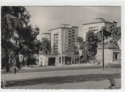 Gießen Giessen. Hochhäuser ungelaufen Gute Erhaltung.