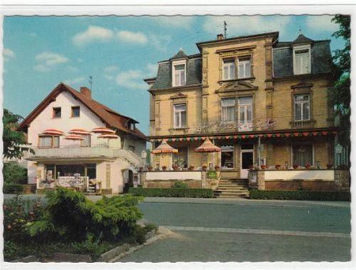 Bad Salzhausen. Bienko´s Park-Café und Kurpension ungelaufen Gute Erhaltung.