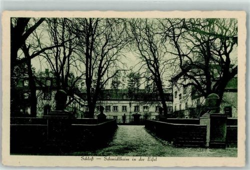 53949 W5377 Schmidtheim - Schloß Schmidtheim Brücke
