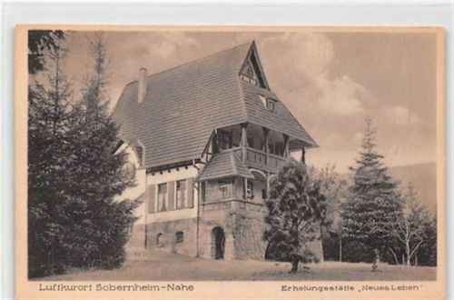 Sobernheim an der Nahe. Erholungsstätte Neues Leben ungelaufen Gute Erhaltung.